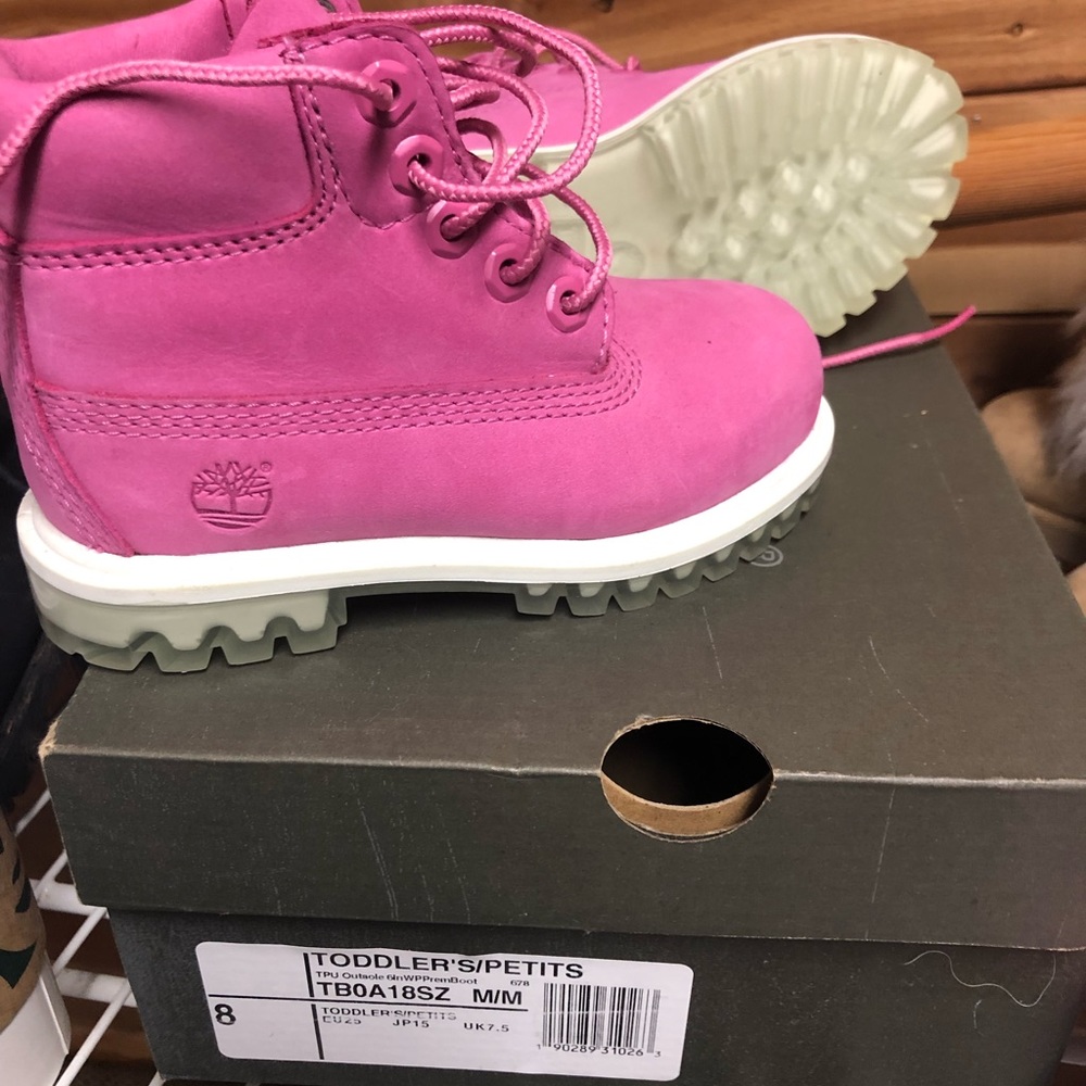 Toddler size 8 Timberlands